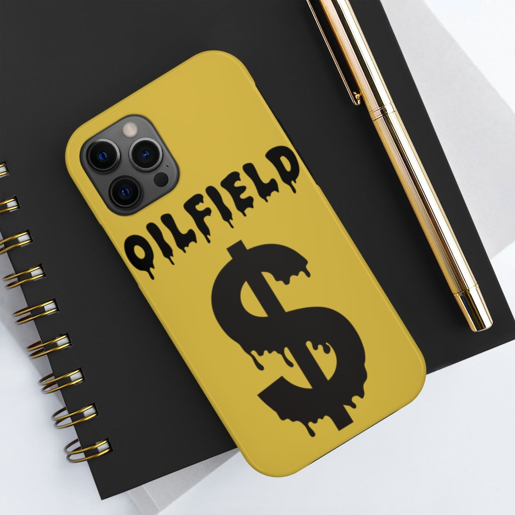 Oilfield Money Tough Phone Case (Golden)