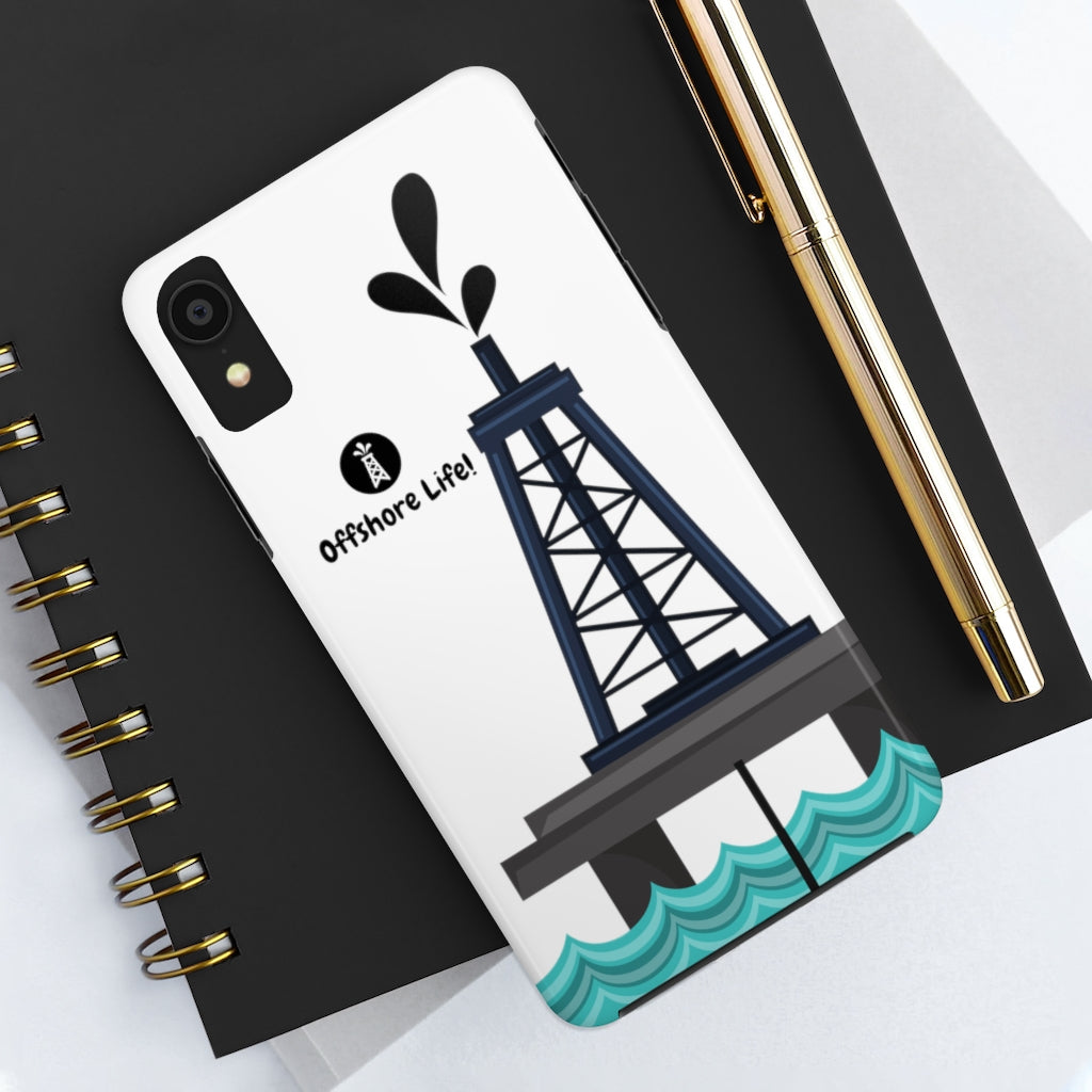 Offshore Life Tough Phone Case (White)