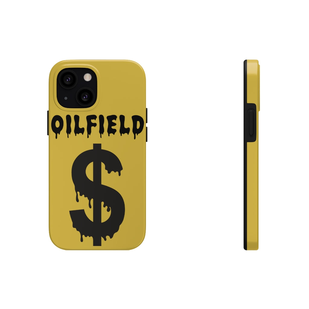 Oilfield Money Tough Phone Case (Golden)