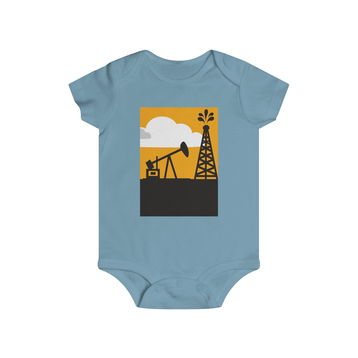 Oilfield Infant Rip Snap Tee