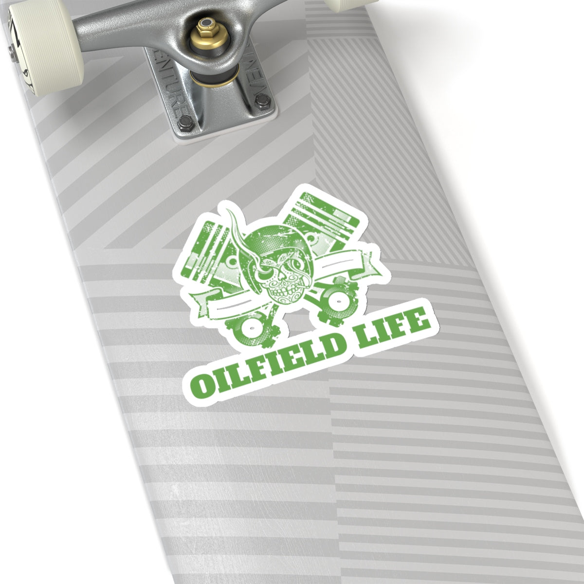 Oilfield Life Skull Sticker