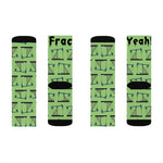 Frac Yeah! Oilfield Socks (Dollar bill color)