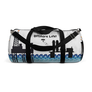 Offshore Life Oilfield Duffel Bag (White)