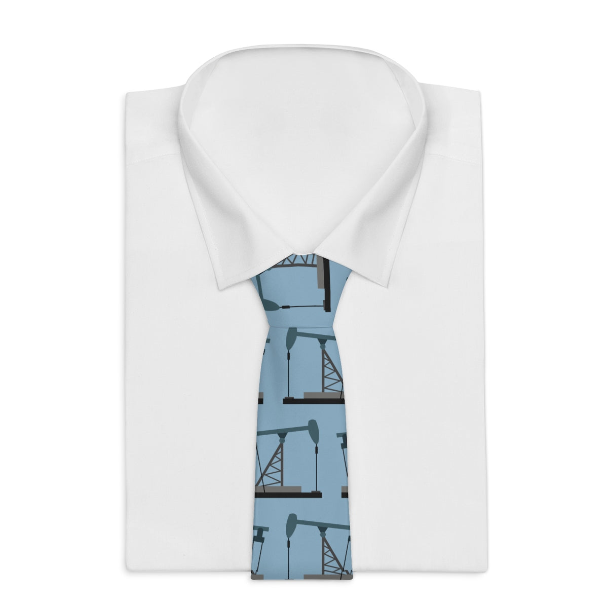 Pumpjack Necktie (Blue)