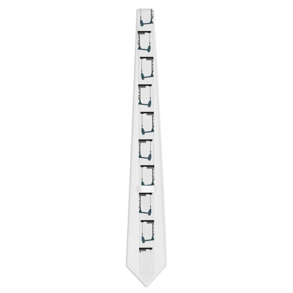 Pumpjack Necktie (White)