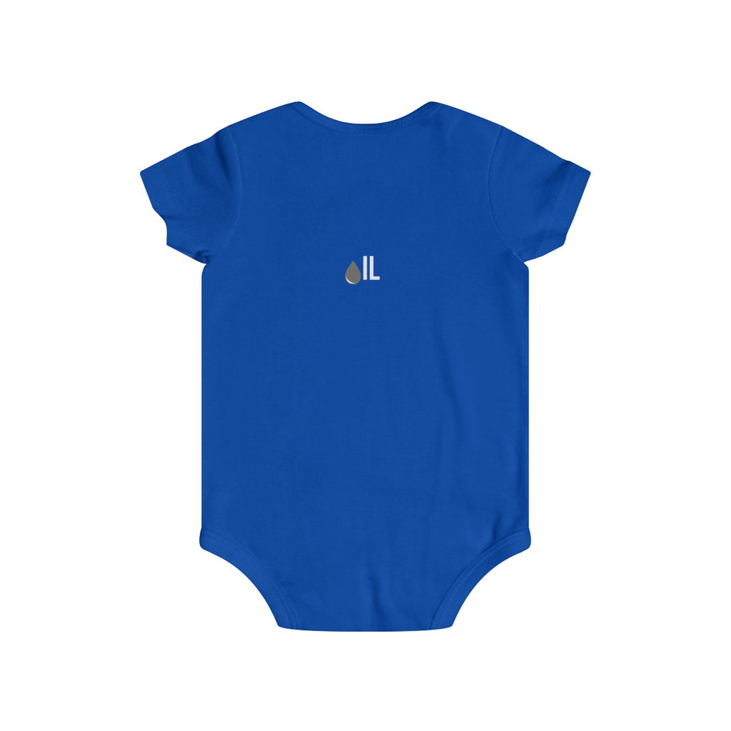 PawPaw's Future Oilfield Buddy Infant Rip Snap Tee (Dark Colors)