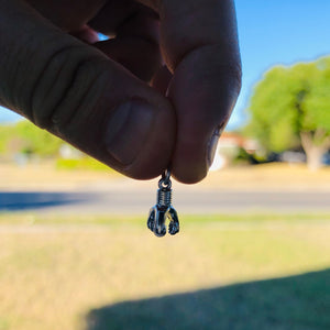 Sterling Silver Drill Bit Charm