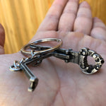 Oilfield Rig Tongs Keychain