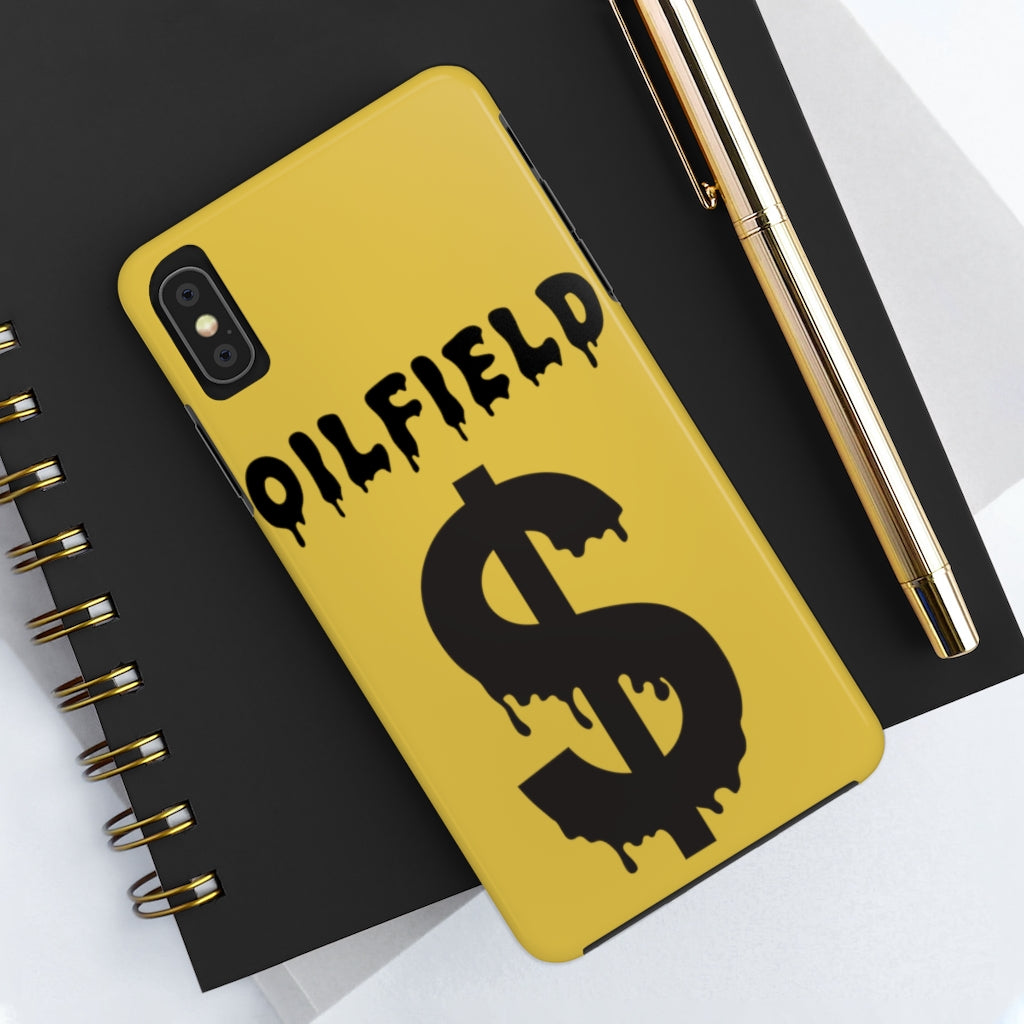 Oilfield Money Tough Phone Case (Golden)