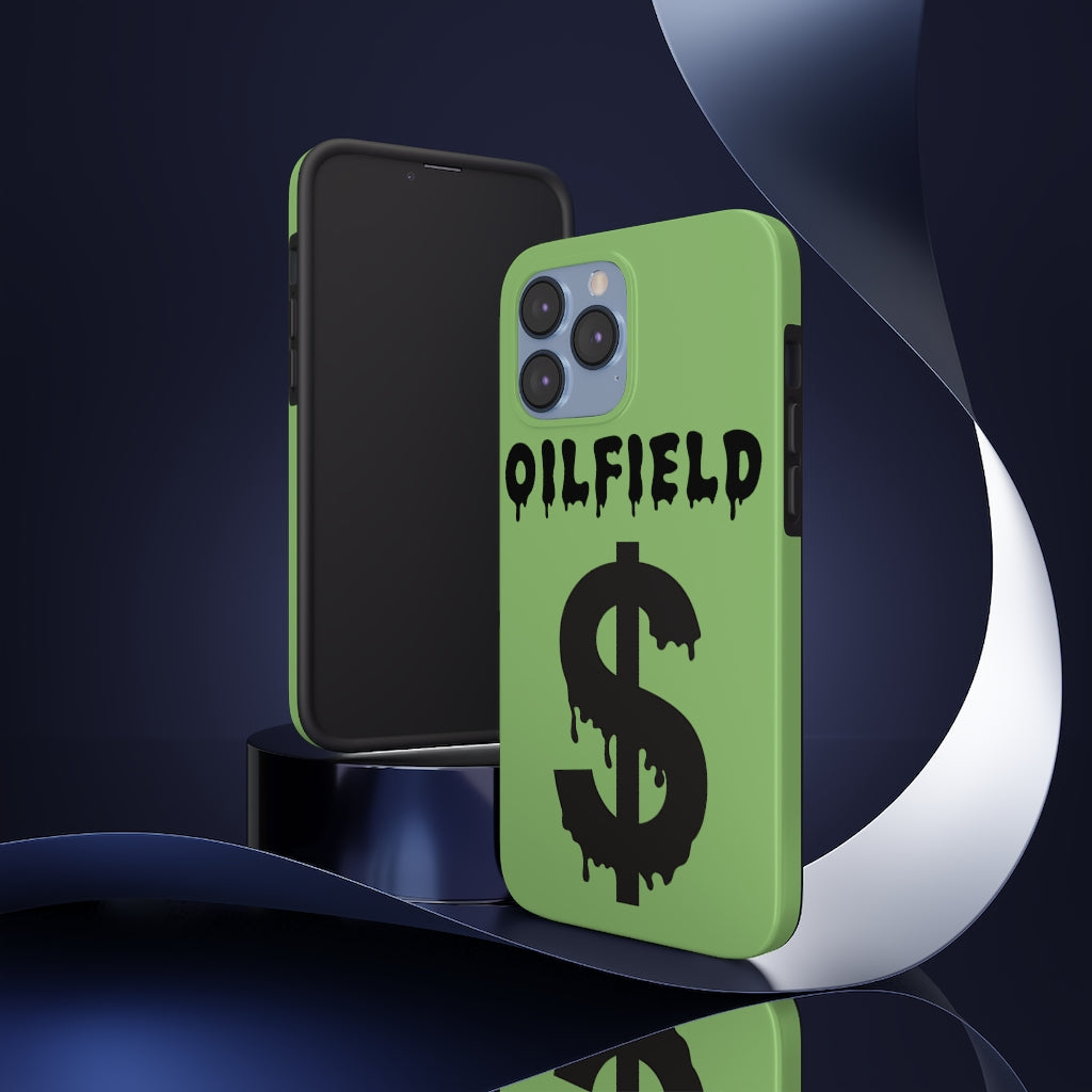 Oilfield Money Tough Phone Case (Dollar Bill Green)