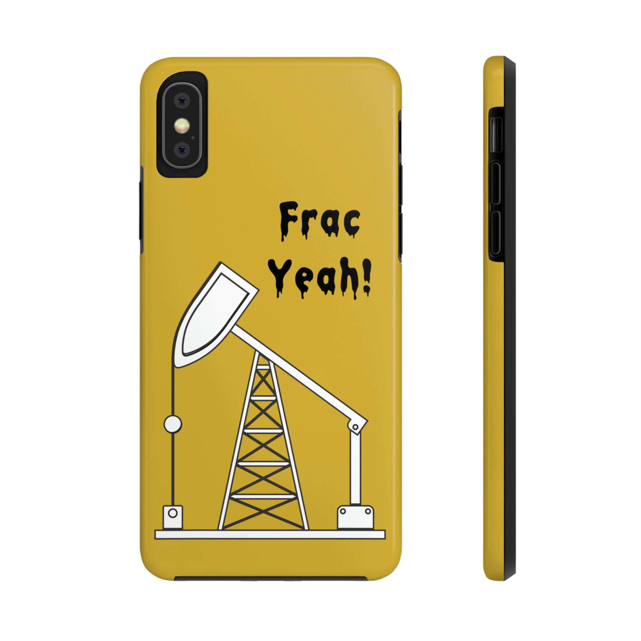 Frac Yeah Tough Phone Case (Golden)