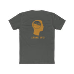 Casing Life Head Men's Cotton Crew Tee (Dark Colors)