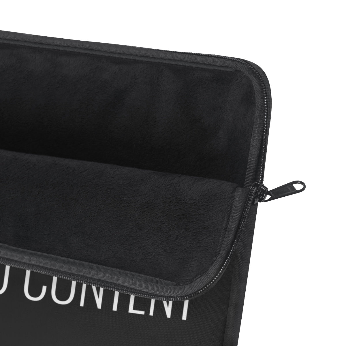 Parental Warning Oilfield Content Laptop Sleeve (Black)