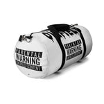 Parental Warning Oilfield Content Duffel Bag (White)