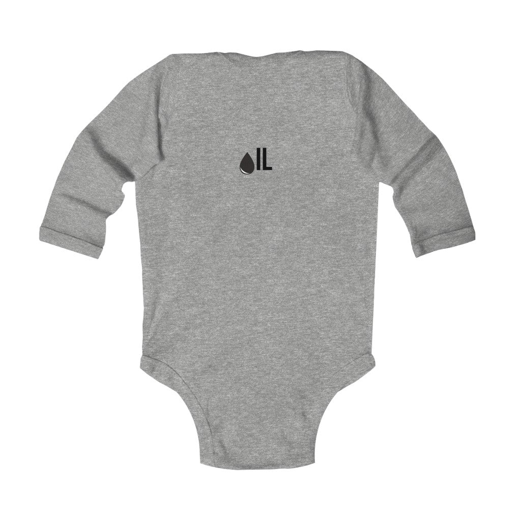 Made in an Oilfield Boom Infant Long Sleeve Bodysuit