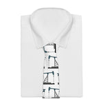 Pumpjack Necktie (White)