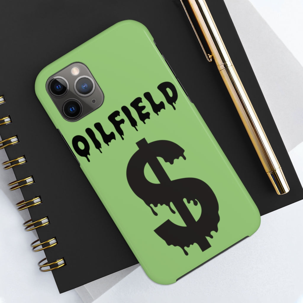 Oilfield Money Tough Phone Case (Dollar Bill Green)