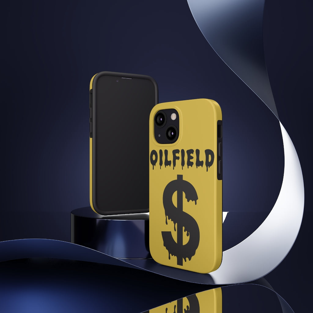 Oilfield Money Tough Phone Case (Golden)