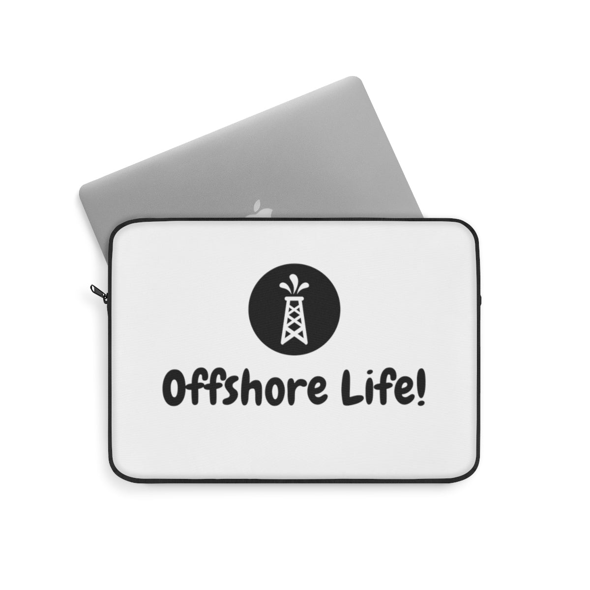 Offshore Life Laptop Sleeve (White)