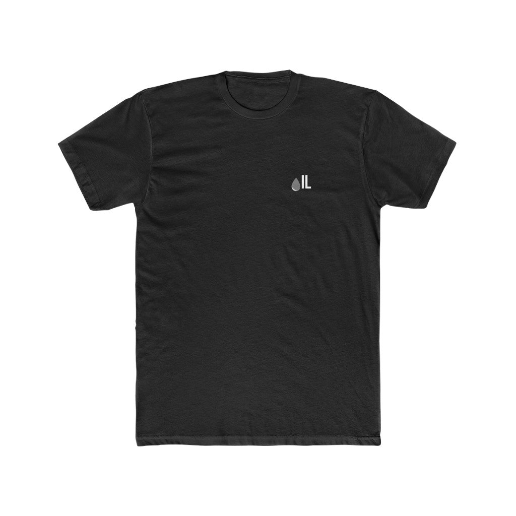 Casing Life Head Men's Cotton Crew Tee (Dark Colors)