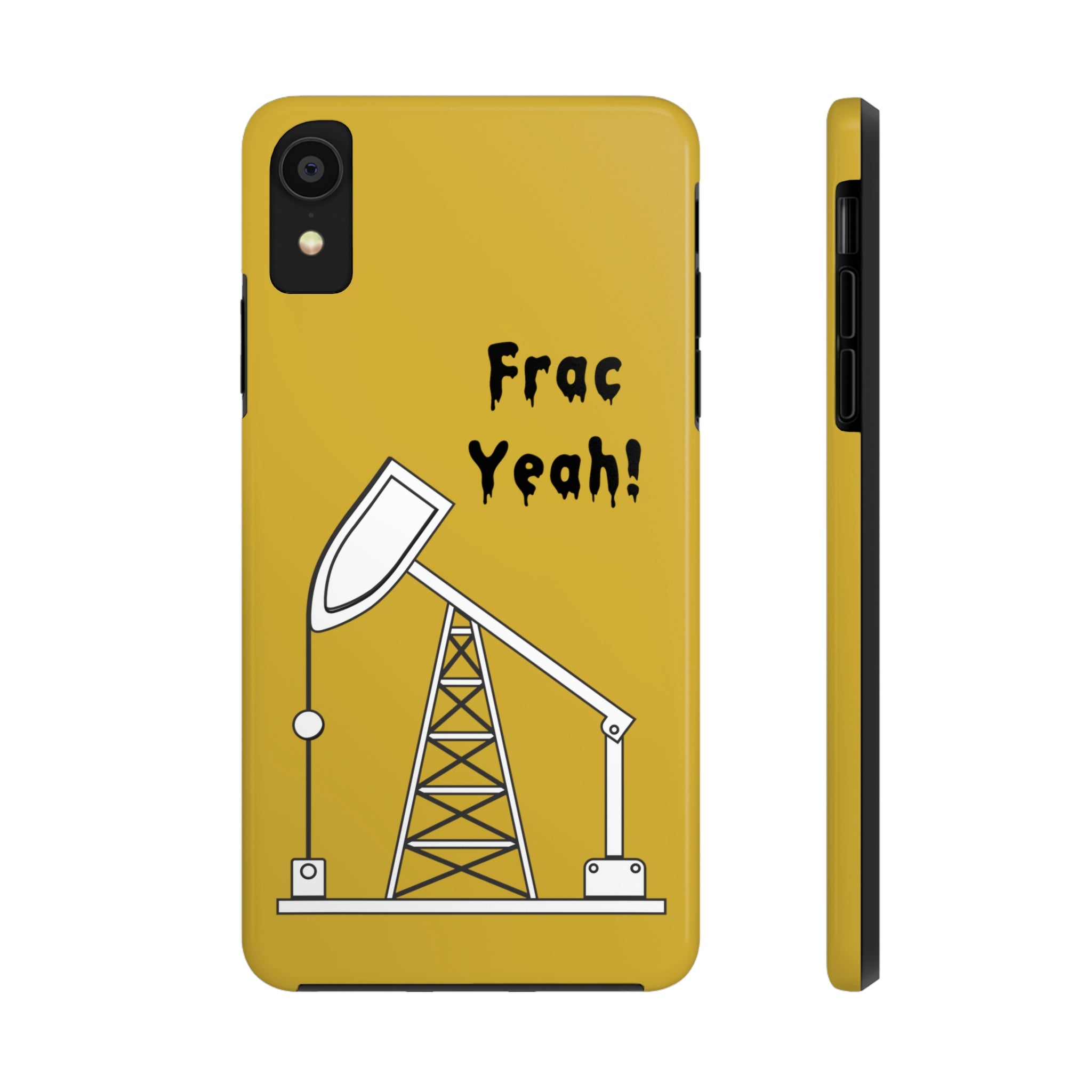 Frac Yeah Tough Phone Case (Golden)