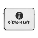 Offshore Life Laptop Sleeve (White)