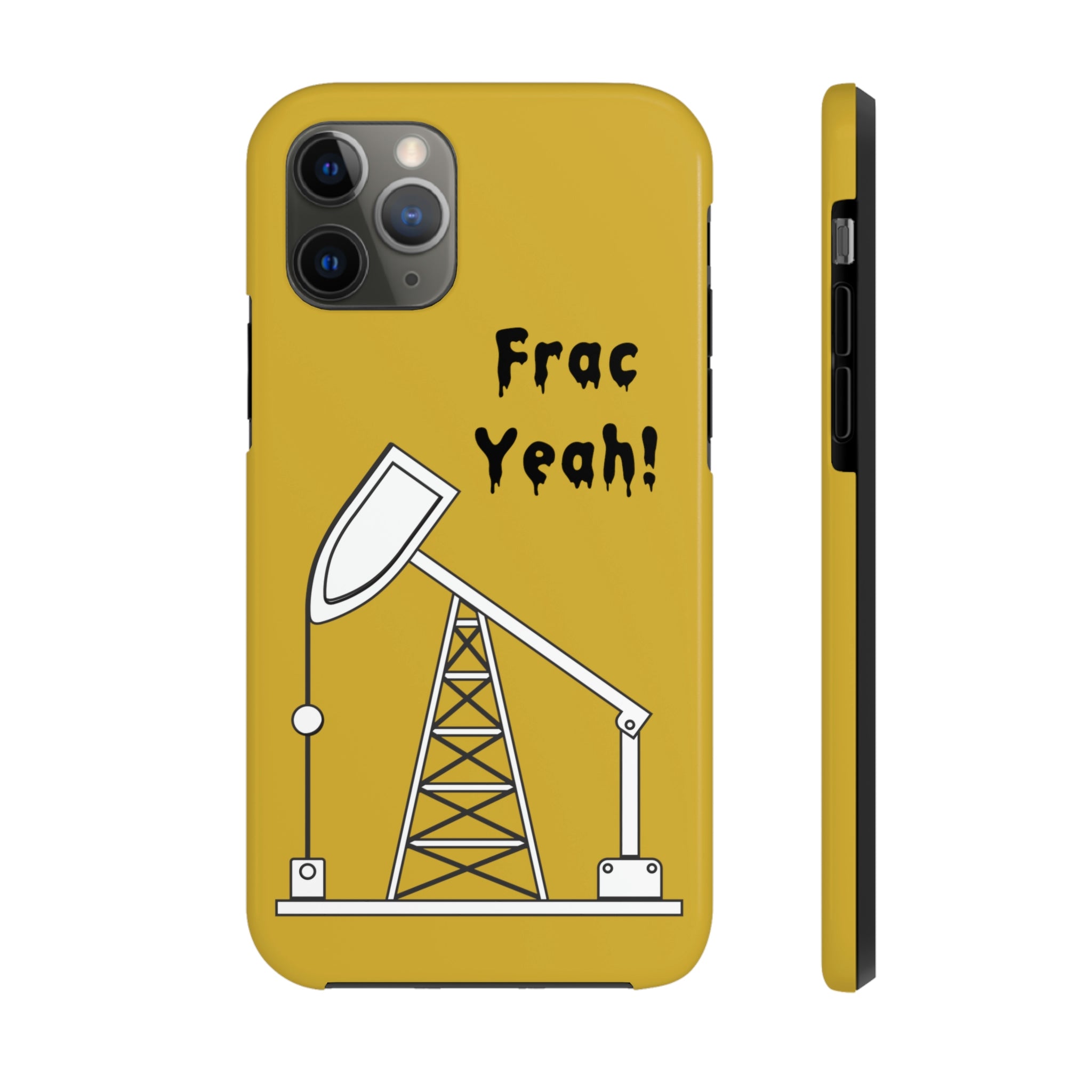 Frac Yeah Tough Phone Case (Golden)