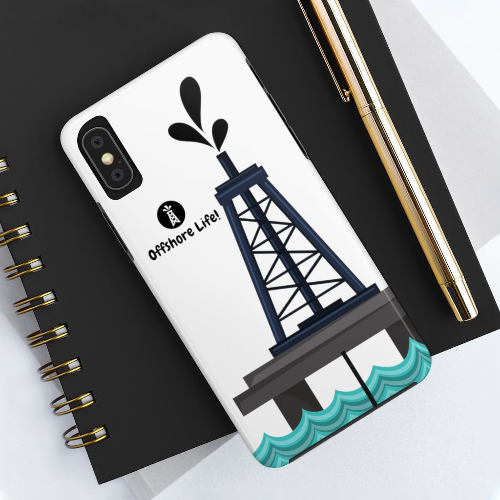 Offshore Life Tough Phone Case (White)