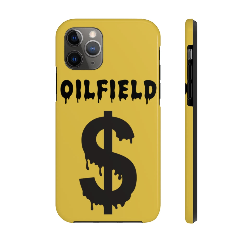 Oilfield Money Tough Phone Case (Golden)