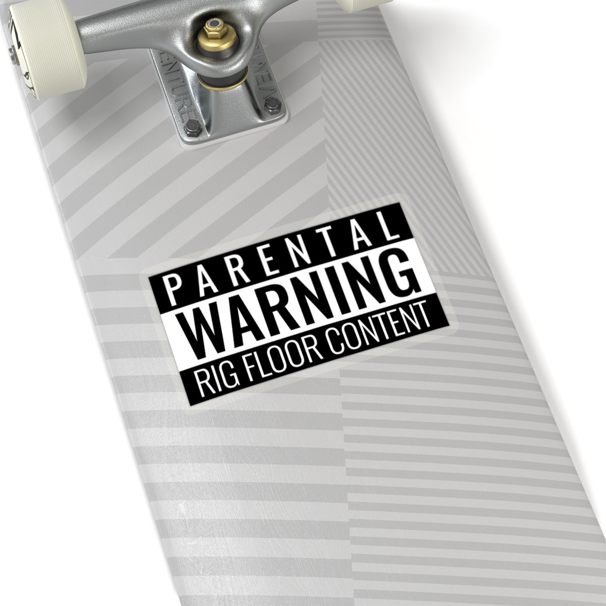 Parental Warning Rig Floor Content Sticker