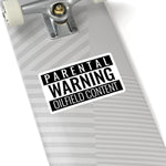 Parental Warning Oilfield Content Sticker