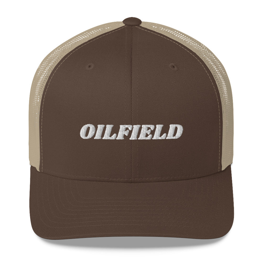 Oilfield Trucker Cap (White Logo)