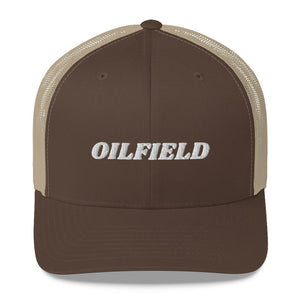 Oilfield Trucker Cap (White Logo)