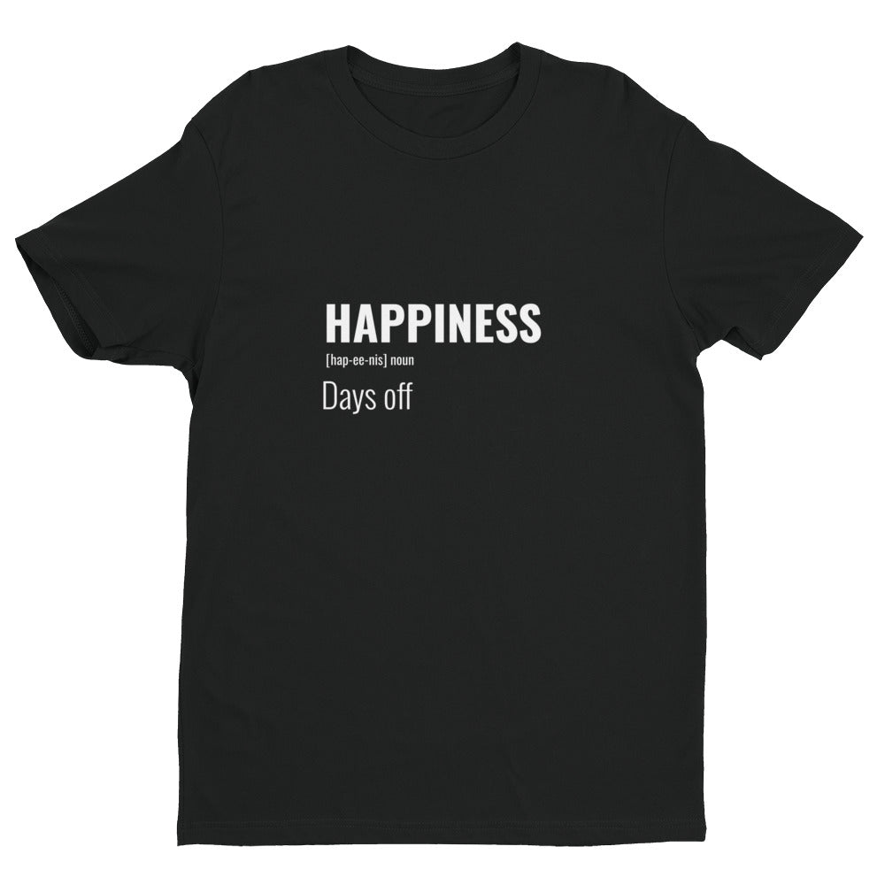 Happiness Short-Sleeve Tee (Dark Colors)