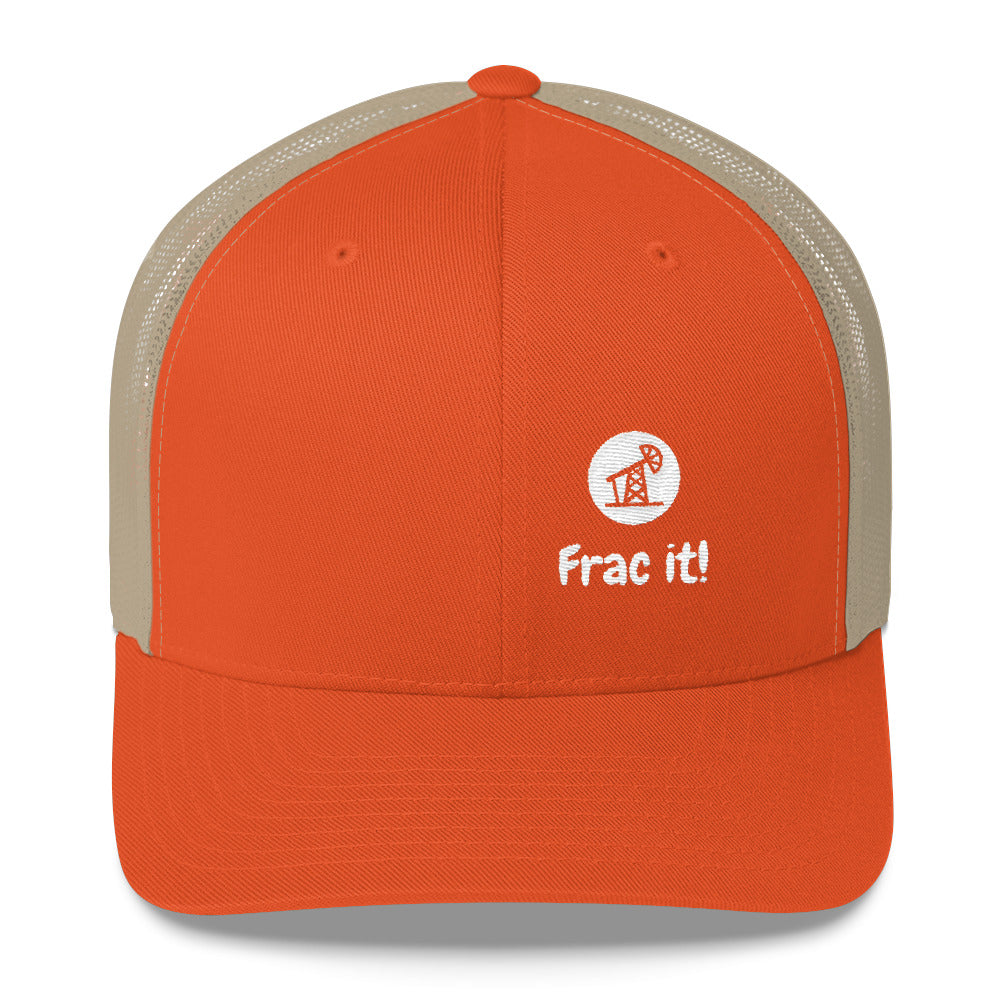 Frac It Trucker Hat - oil rig shop - the best oilfield hats