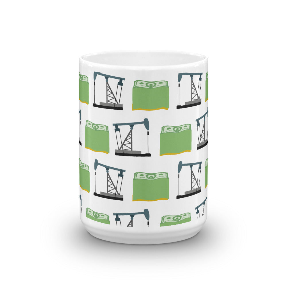 Oilfield and Money Mug