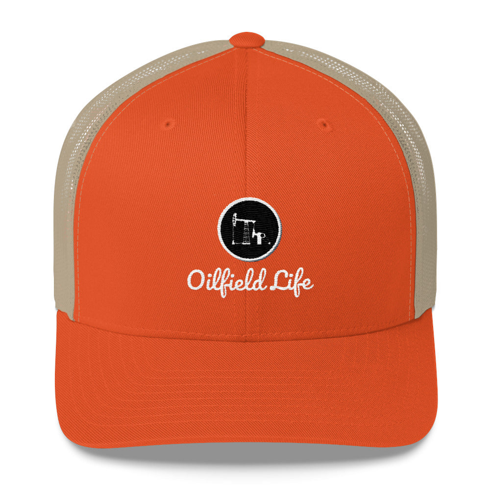 Oilfield Life Trucker Hat - oil rig shop - the best oilfield hats