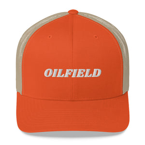 Oilfield Trucker Cap (White Logo)