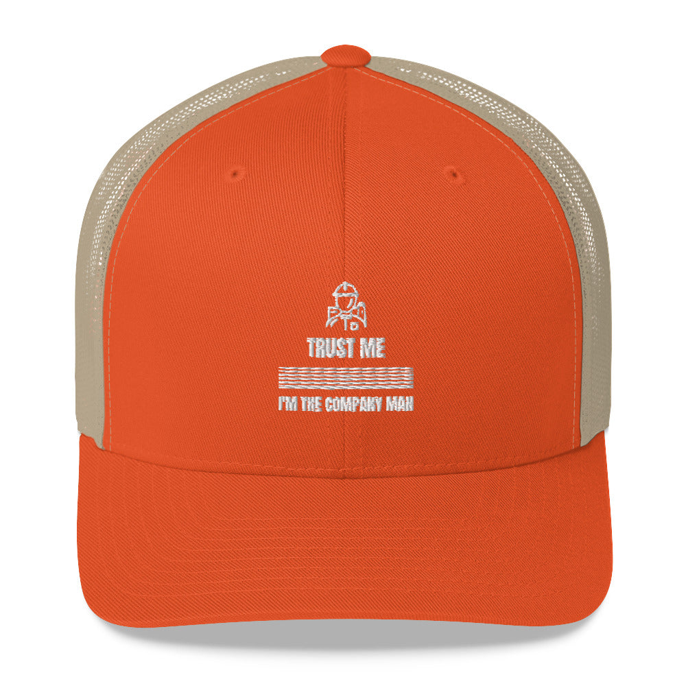 Trust Me I'm The Company Man Trucker Hat