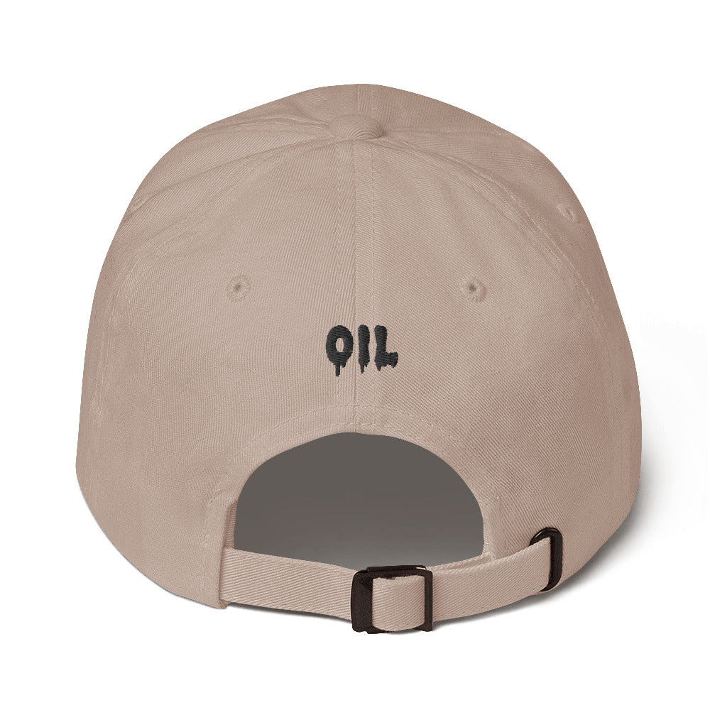 Oilfield Dad hat (Dripping Font)