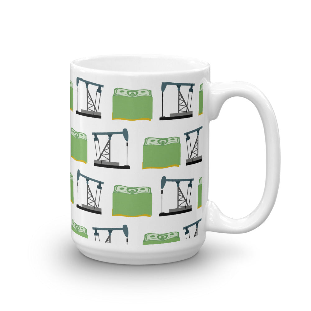 Oilfield and Money Mug