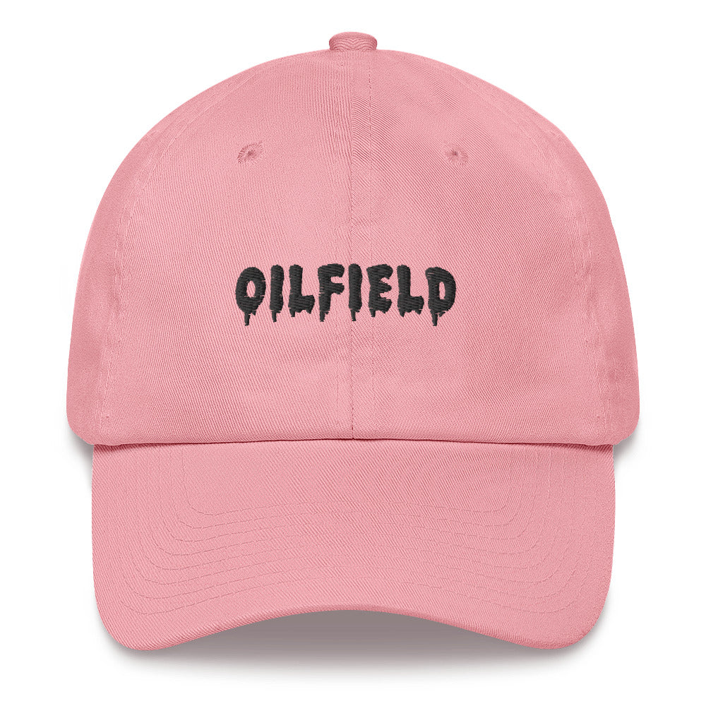 Oilfield Dad hat (Dripping Font)