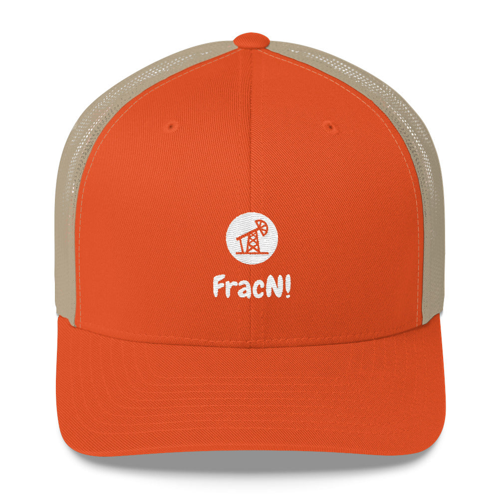 FracN! Trucker Oilfield Hat (Logo Center) - oil rig shop - the best oilfield hats