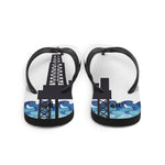 Offshore Oil Rig Platform Flip-Flops