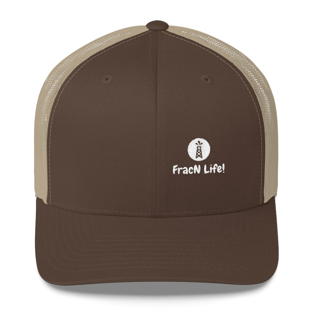 FracN Life! Trucker Hat - oil rig shop - the best oilfield hats