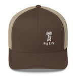 Rig Life Trucker Hat - Oil Rig Shop - The best oilfield hats