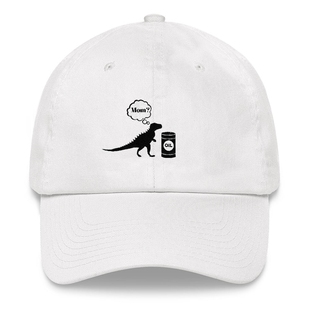 Fun Dinosaur Oil Drum Dad Hat - Oil Rig Shop - The Best Oilfield Hats