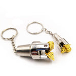 Oilfield Drill Bit Keychain 1.30 in (33mm) or 2.16 in (55mm) - Oil Rig Shop - The Best Oilfield Keychains