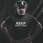 Keep Drilling Short-Sleeve Tee (Dark Colors)