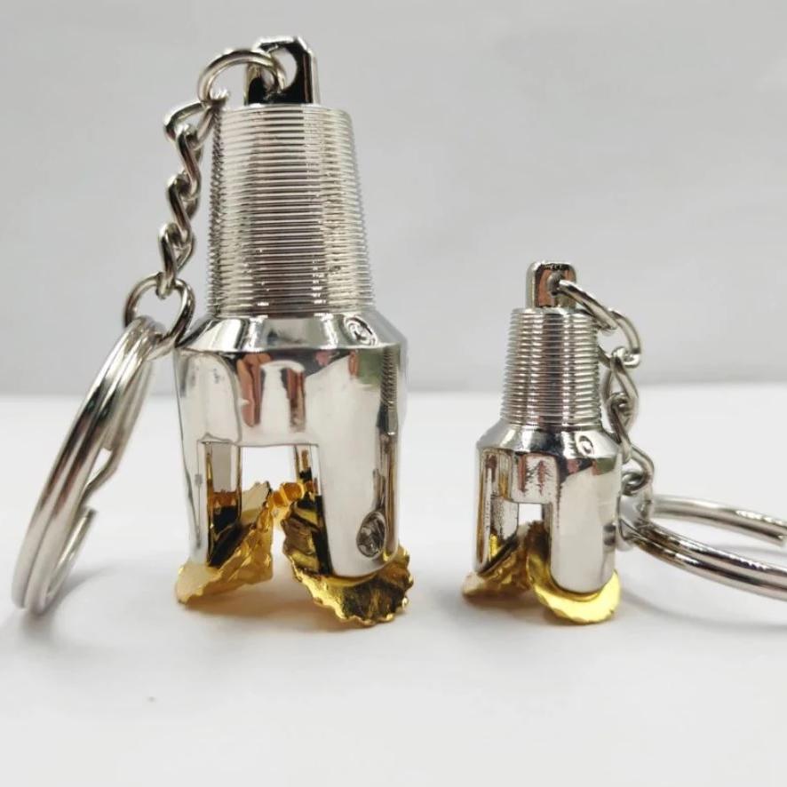 Oilfield Drill Bit Keychain 1.30 in (33mm) or 2.16 in (55mm) - Oil Rig Shop - The Best Oilfield Keychains